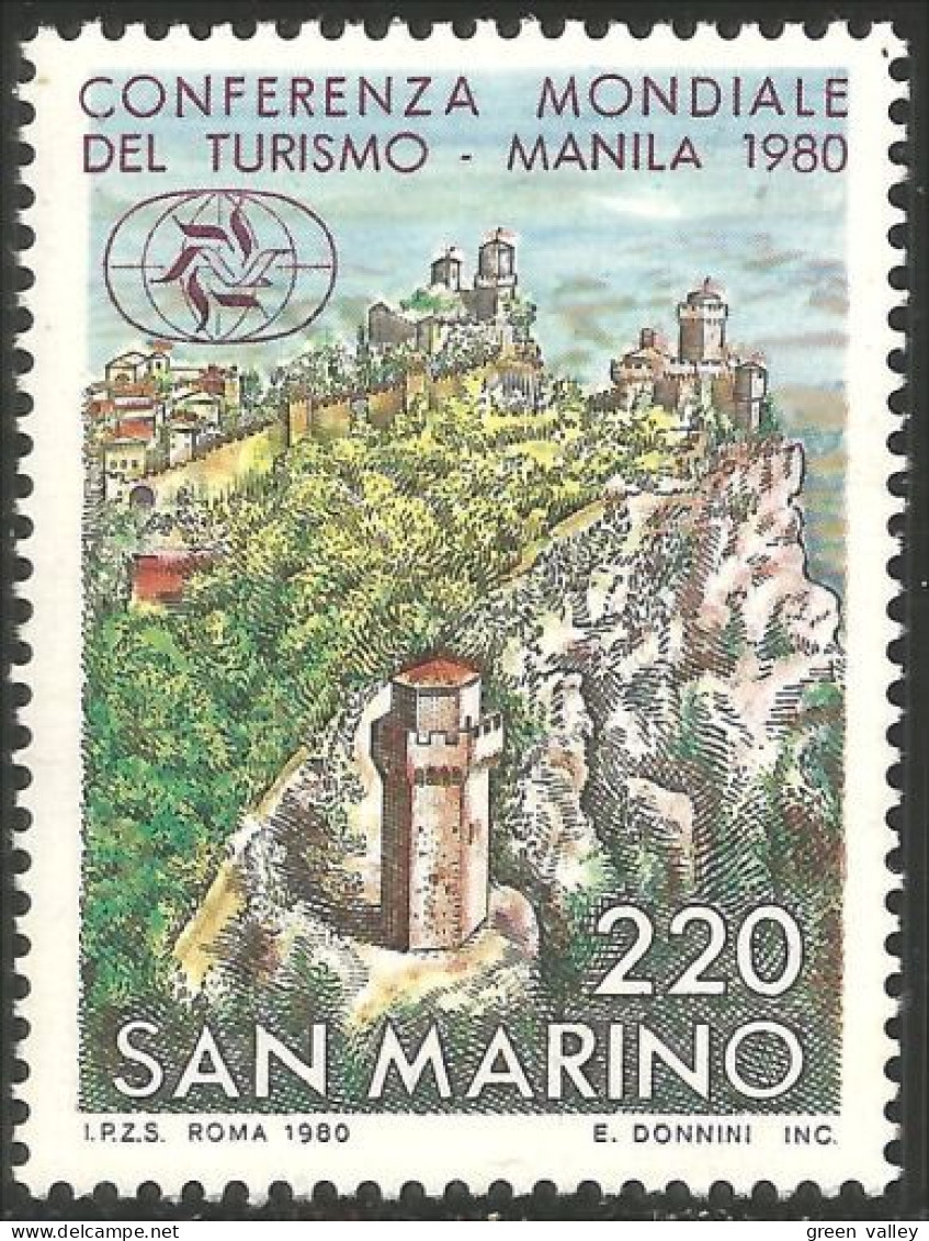786 San Marino Conference Tourisme Turism MNH ** Neuf SC (SAN-76) - Sonstige & Ohne Zuordnung