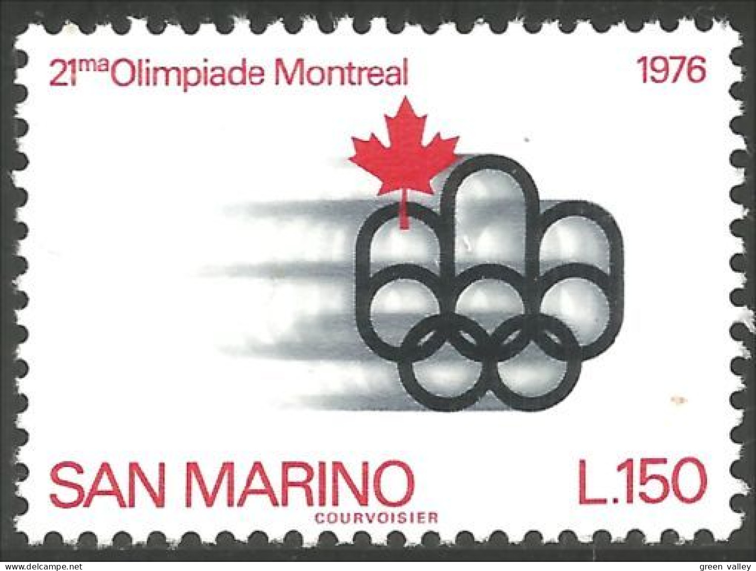 786 San Marino Olympiques Montreal 1976 MNH ** Neuf SC (SAN-51c) - Alimentation