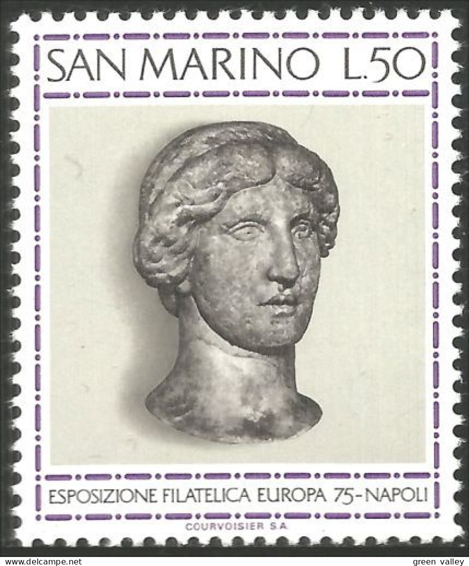 786 San Marino Naples Exposition Philatelique Exhibition MNH ** Neuf SC (SAN-47c) - Philatelic Exhibitions