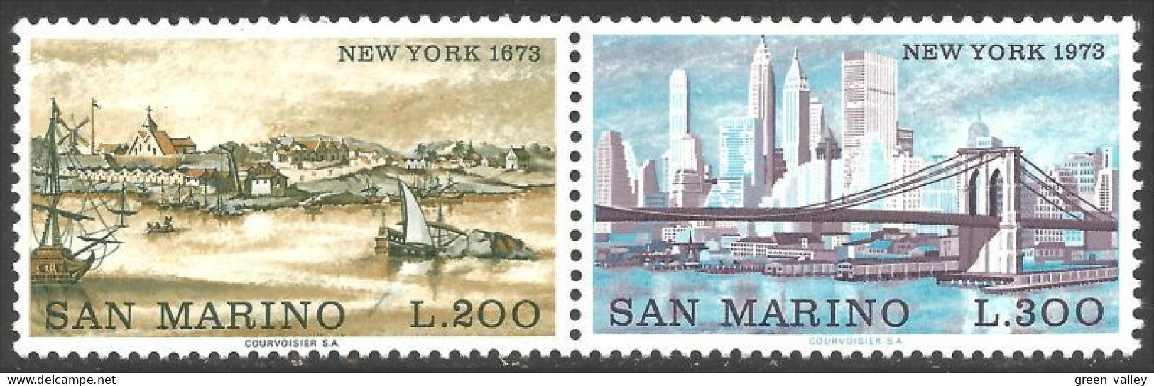 786 San Marino 300th New York MNH ** Neuf SC (SAN-37a) - Neufs