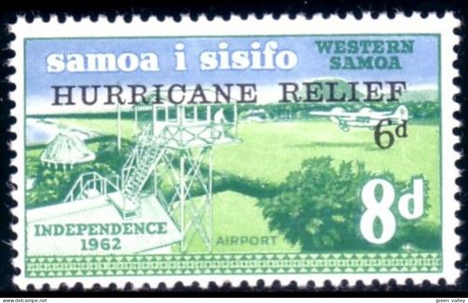 784 Samoa Hurricane Relief MH * Neuf (SAM-8) - Samoa