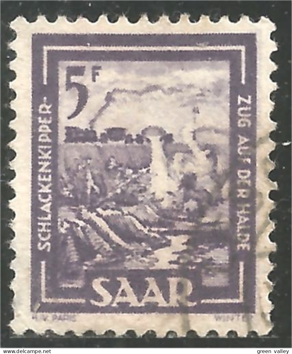 779 Sarre 1949 Chantier Construction Building Site (SAA-86b) - Usados