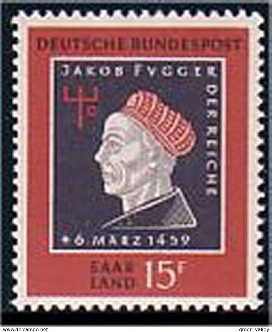 779 Sarre Jakob Fugger Le Riche Merchant MNH ** Neuf SC (SAA-26a) - Other & Unclassified