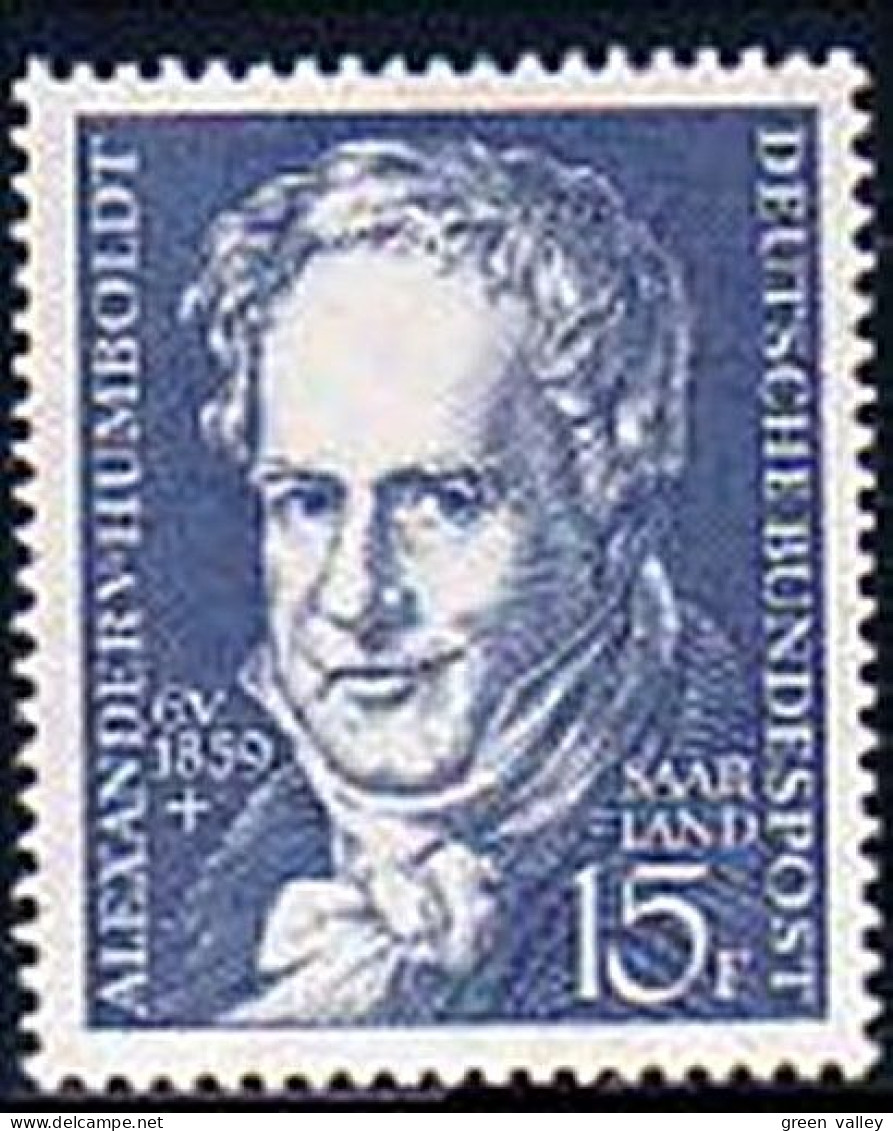 779 Sarre Von Humboldt Naturalist Geographer MNH ** Neuf SC (SAA-29a) - Other & Unclassified