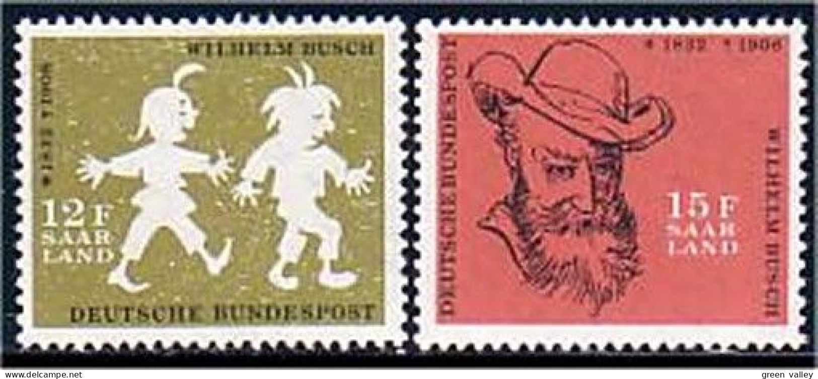 779 Sarre William Busch Humoriste MNH ** Neuf SC (SAA-17c) - Sonstige & Ohne Zuordnung