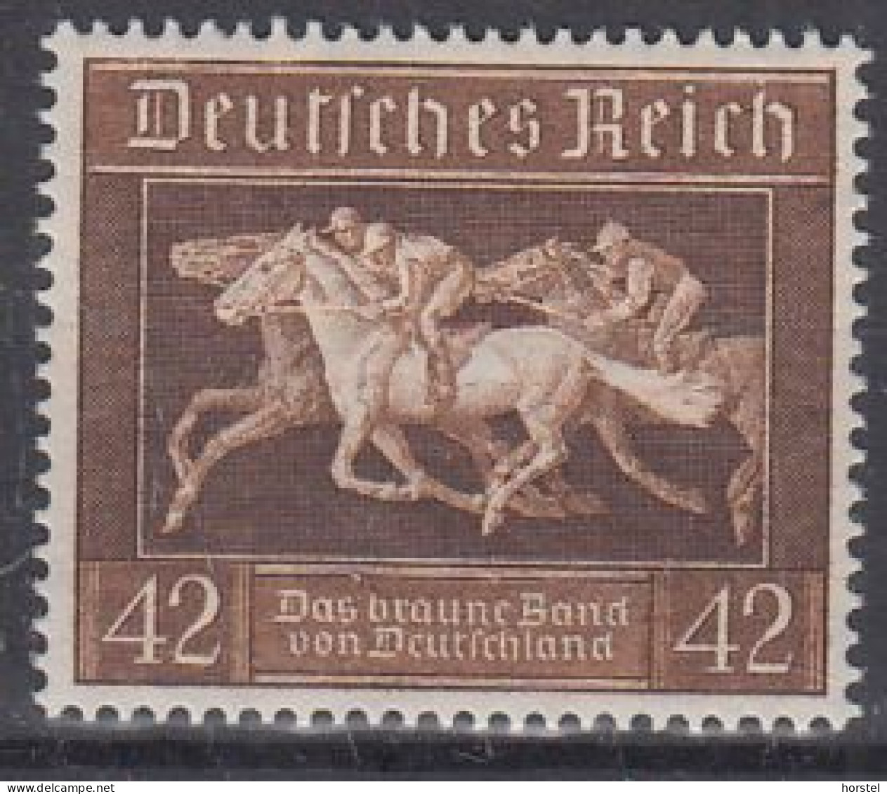 Dt. Reich - Mi.621 Braunes Band 1936 Postfrisch - Unused Stamps