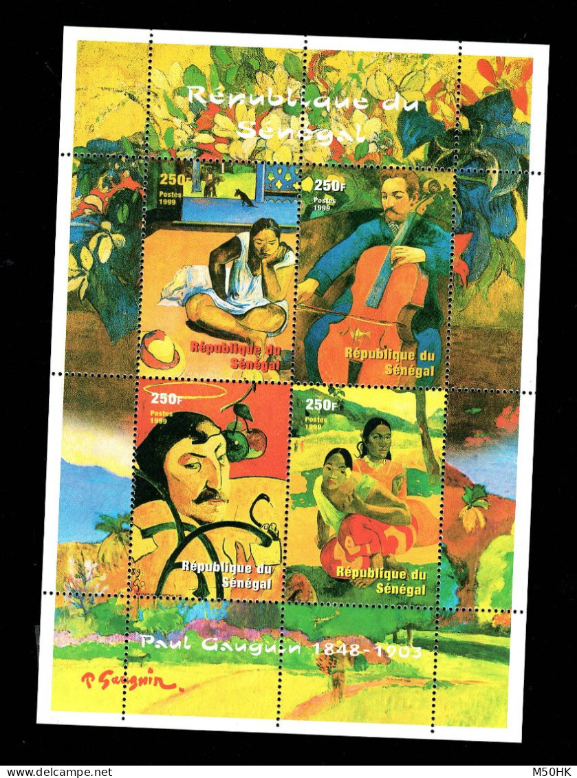 Sénégal - Feuillet Gauguin N** MNH Luxe De 1999 - Sénégal (1960-...)