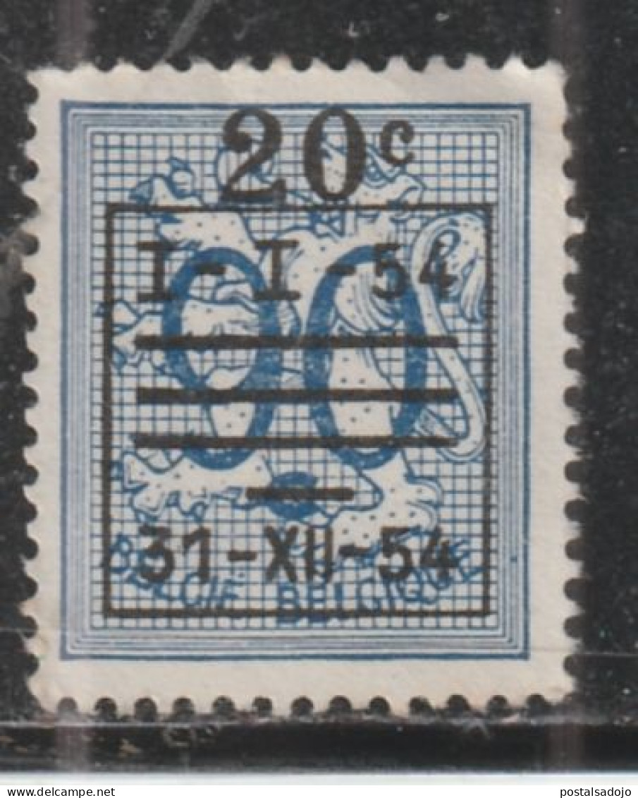 BELGIQUE 2755 // YVERT 942 // 1954 - Used Stamps