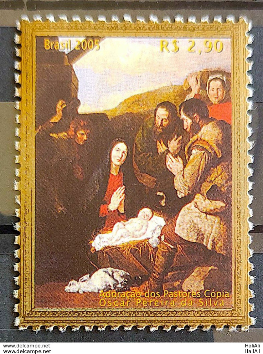 C 2635 Brazil Stamp Adoration Of Pastors Religion 2005 - Unused Stamps