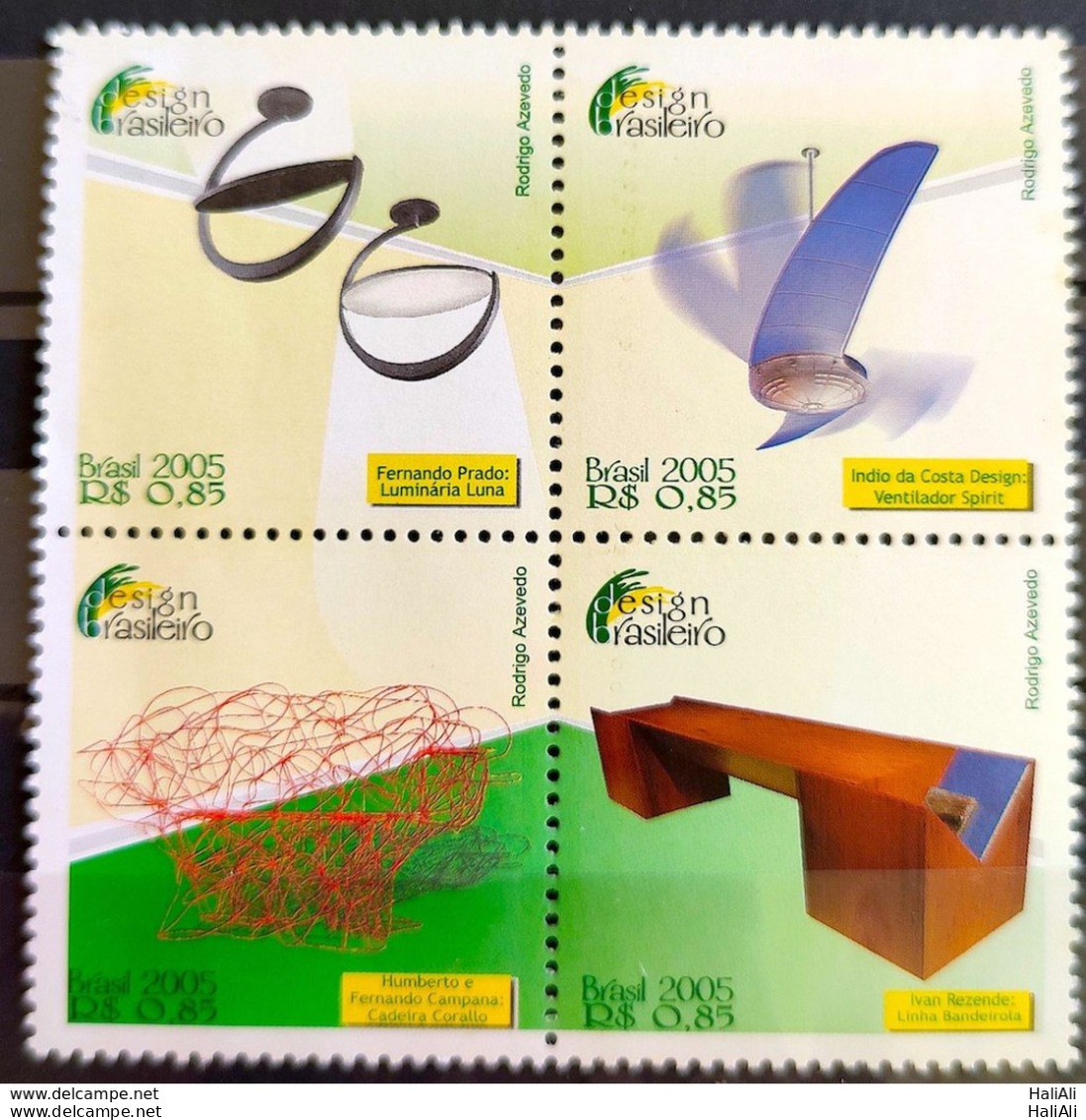 C 2636 Brazil Stamp Brazilian Design 2005 - Neufs