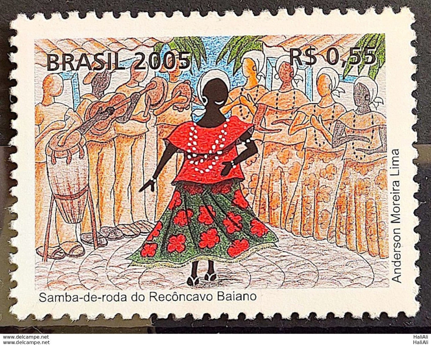 C 2626 Brazil Stamp Roda De Samba Music Dance 2005 - Neufs