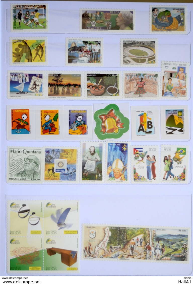Brazil Collection Stamp Yearpack 2005 - Neufs