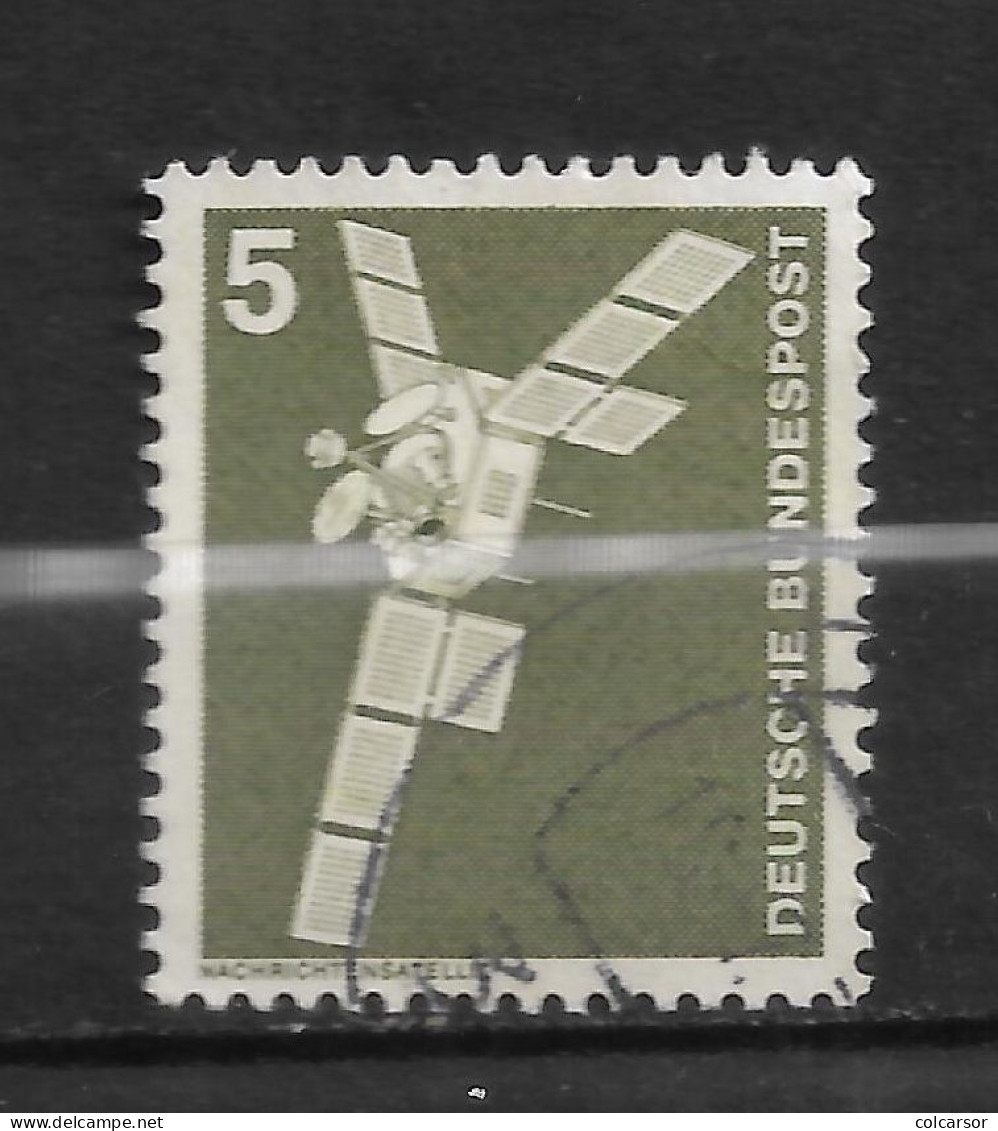 ALLEMAGNE  FÉDÉRALE   N° 695 " " SATELLITE " - Used Stamps