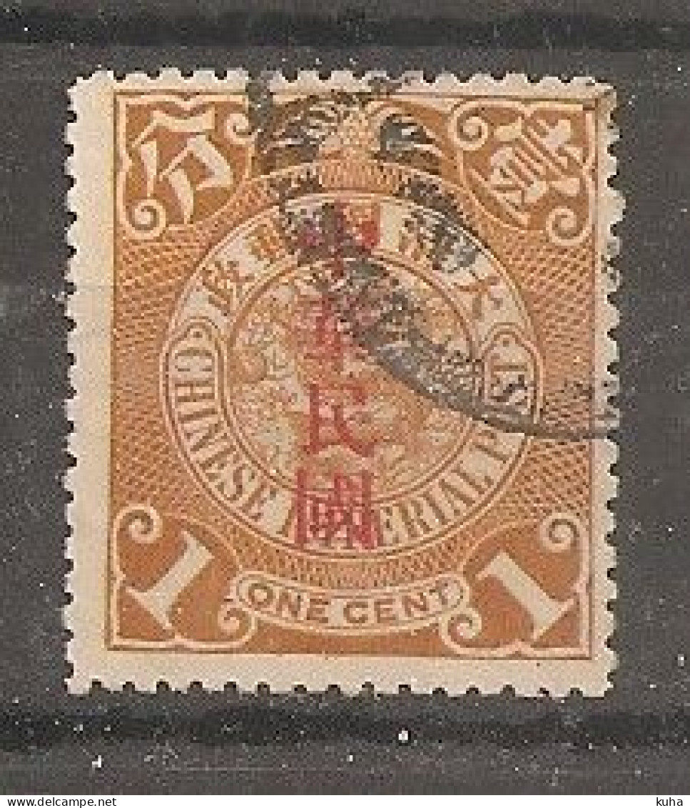 China Chine 1906 - Usati