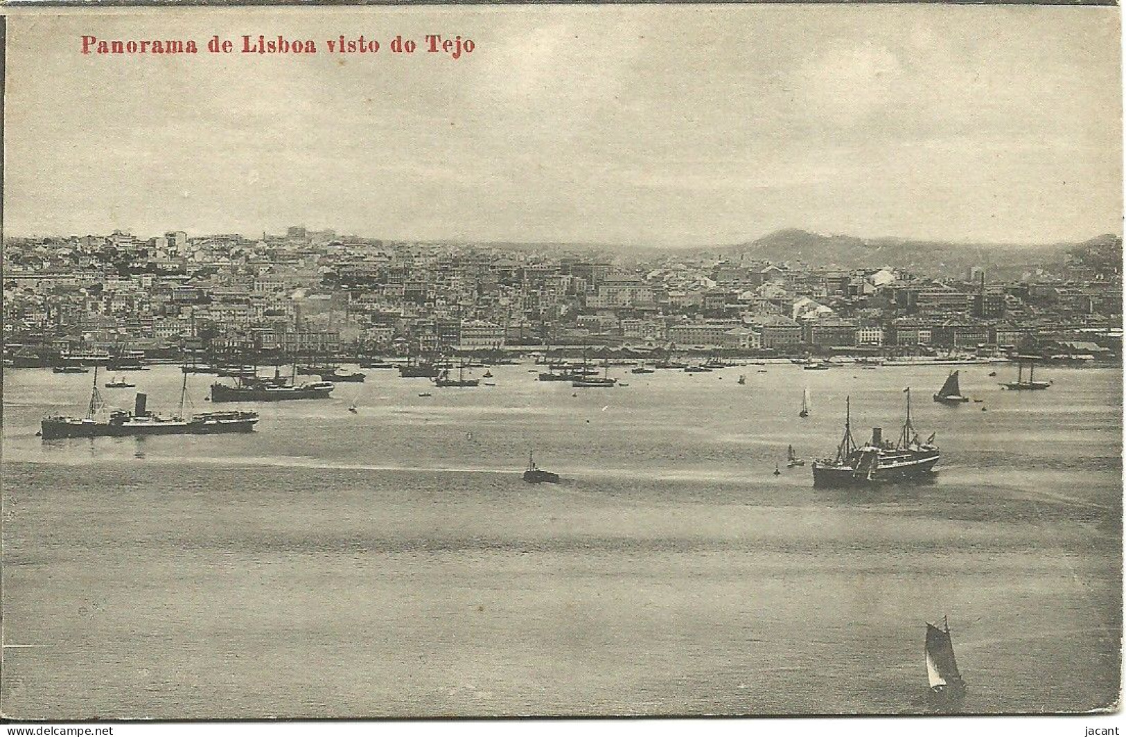 Portugal - Lisboa - Panorama De Lisboa Visto Do Tejo - Lisboa