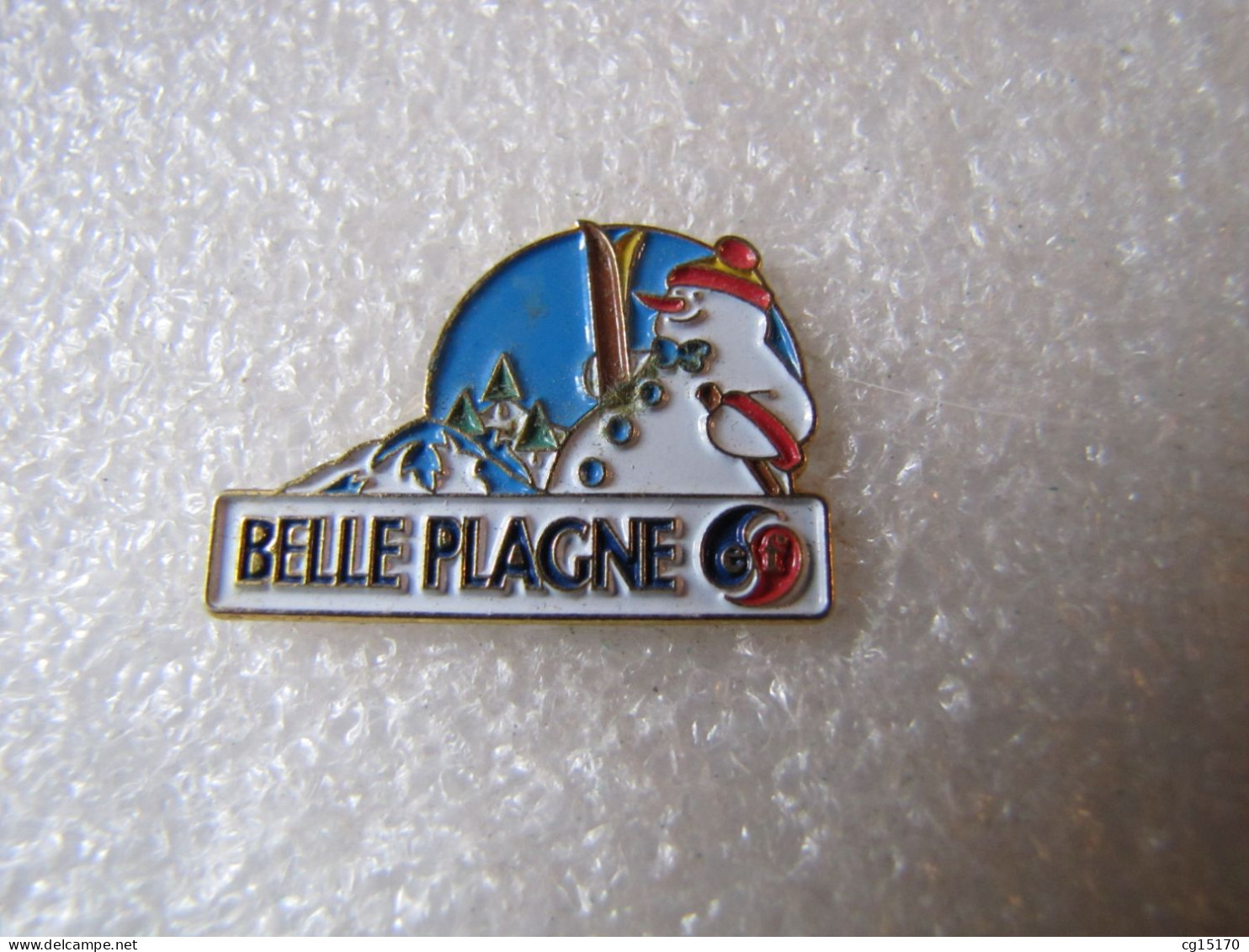 PIN'S     BELLE  PLAGNE - Städte