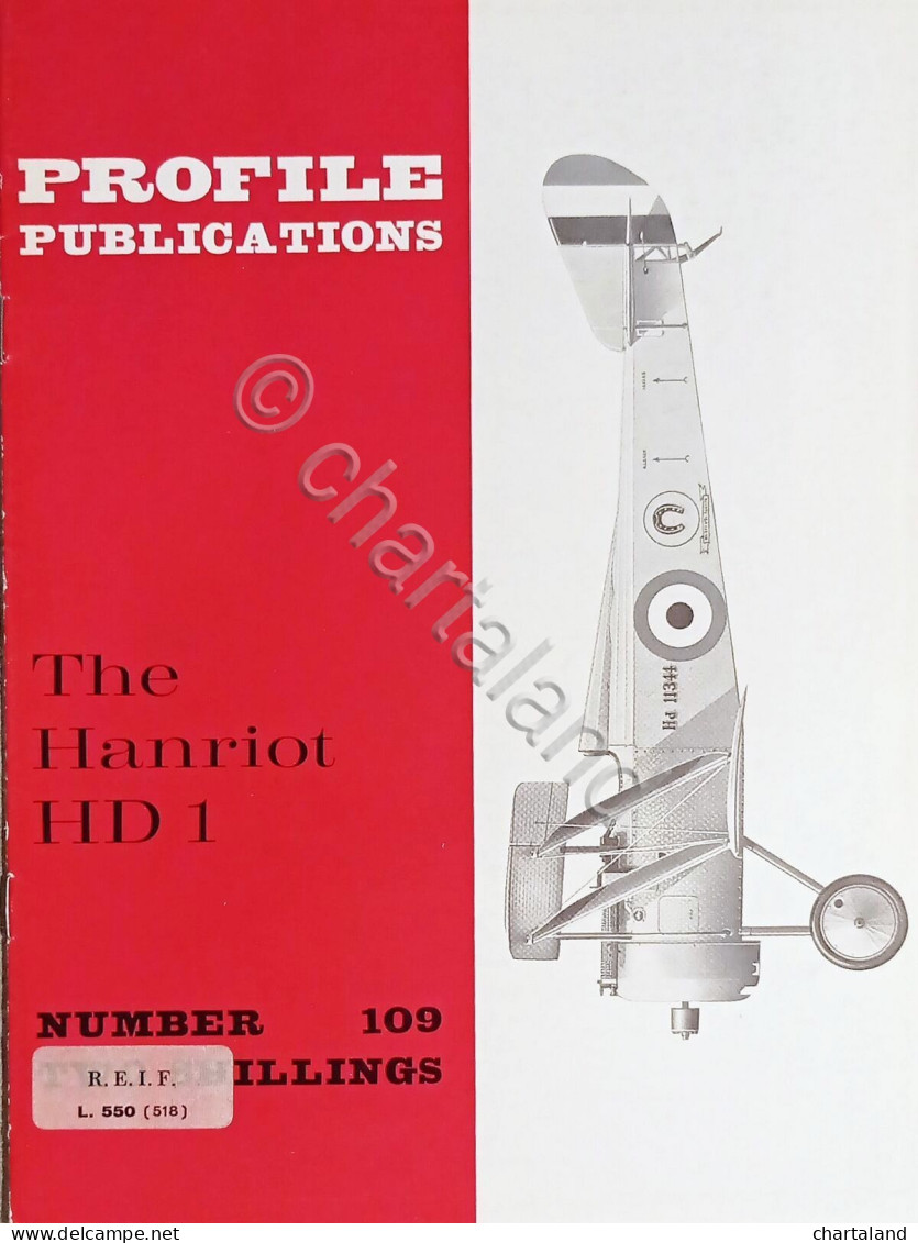 Profile Publications N. 109 - The Hanriot HD 1 - Sonstige & Ohne Zuordnung
