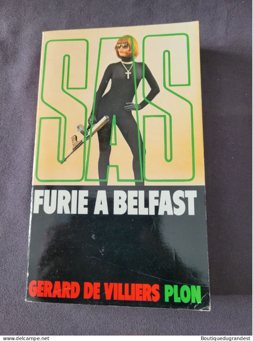 Roman SAS Furie à Belfast 36 - Gerard De Villiers