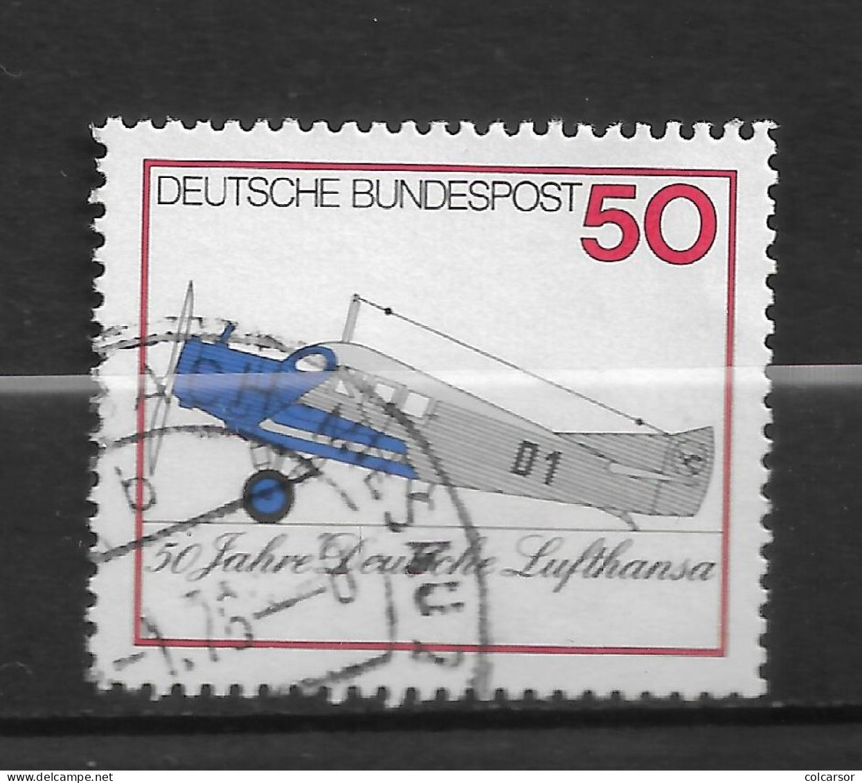 ALLEMAGNE  FÉDÉRALE   N° 727 " LUFTHANSA " - Usados