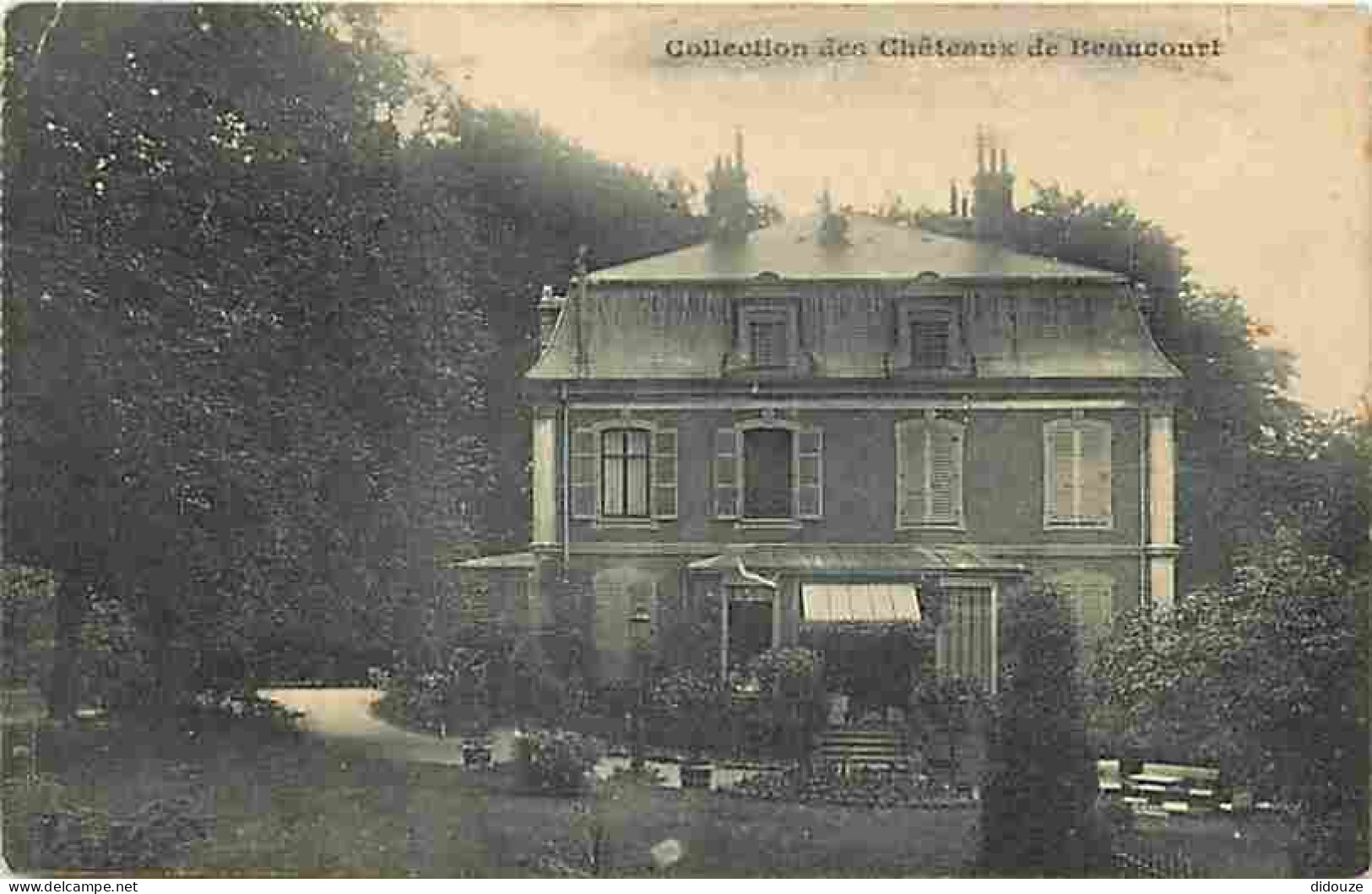 90 - Beaucourt - Collection Des Chateaux De Beaucourt - Oblitération Ronde De 1914 - Etat Pli Visible - CPA - Voir Scans - Beaucourt