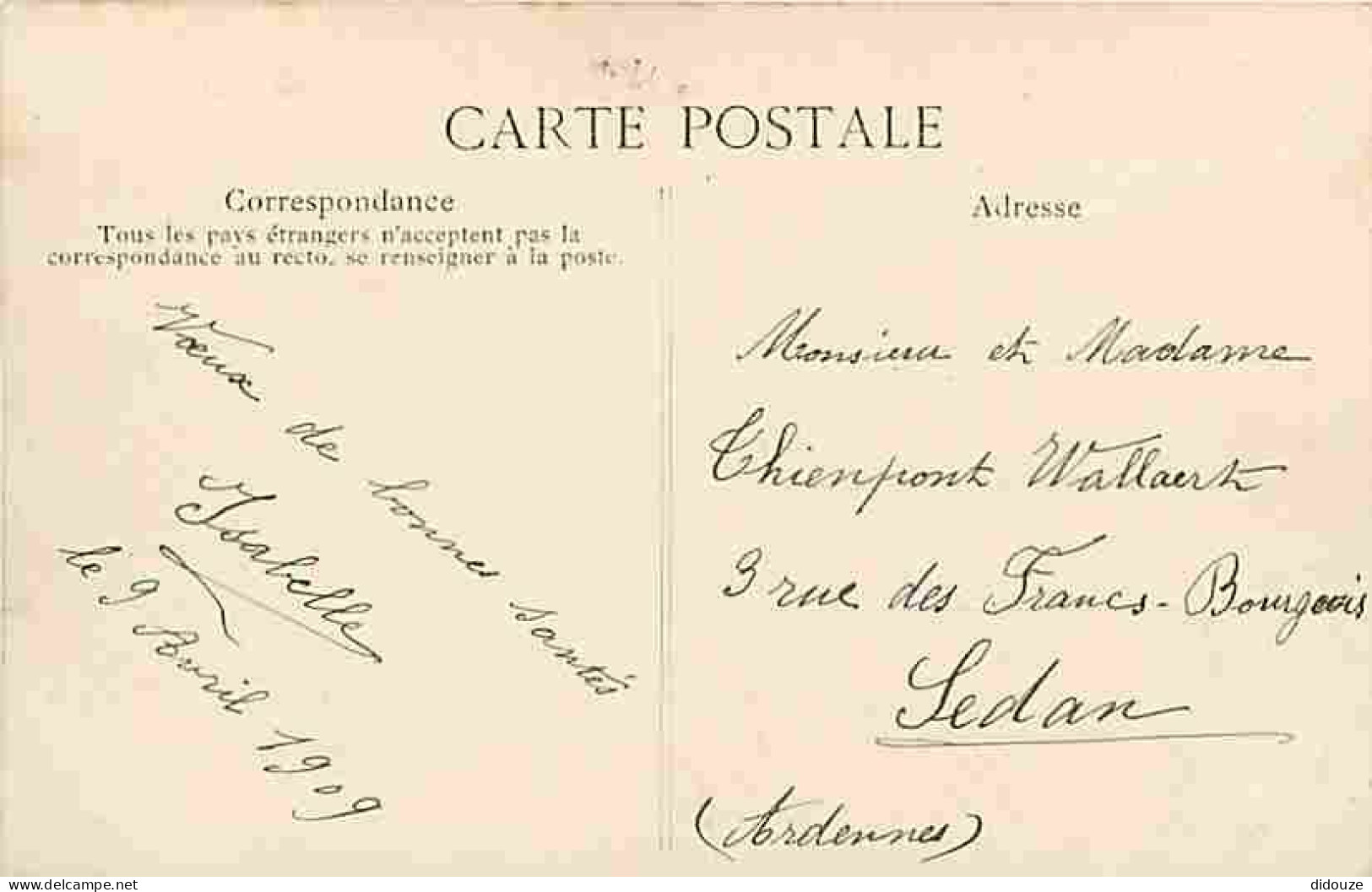 62 - Bruay - L'Eglise - Animé - Ecrite En 1909 - CPA - Voir Scans Recto-Verso - Other & Unclassified