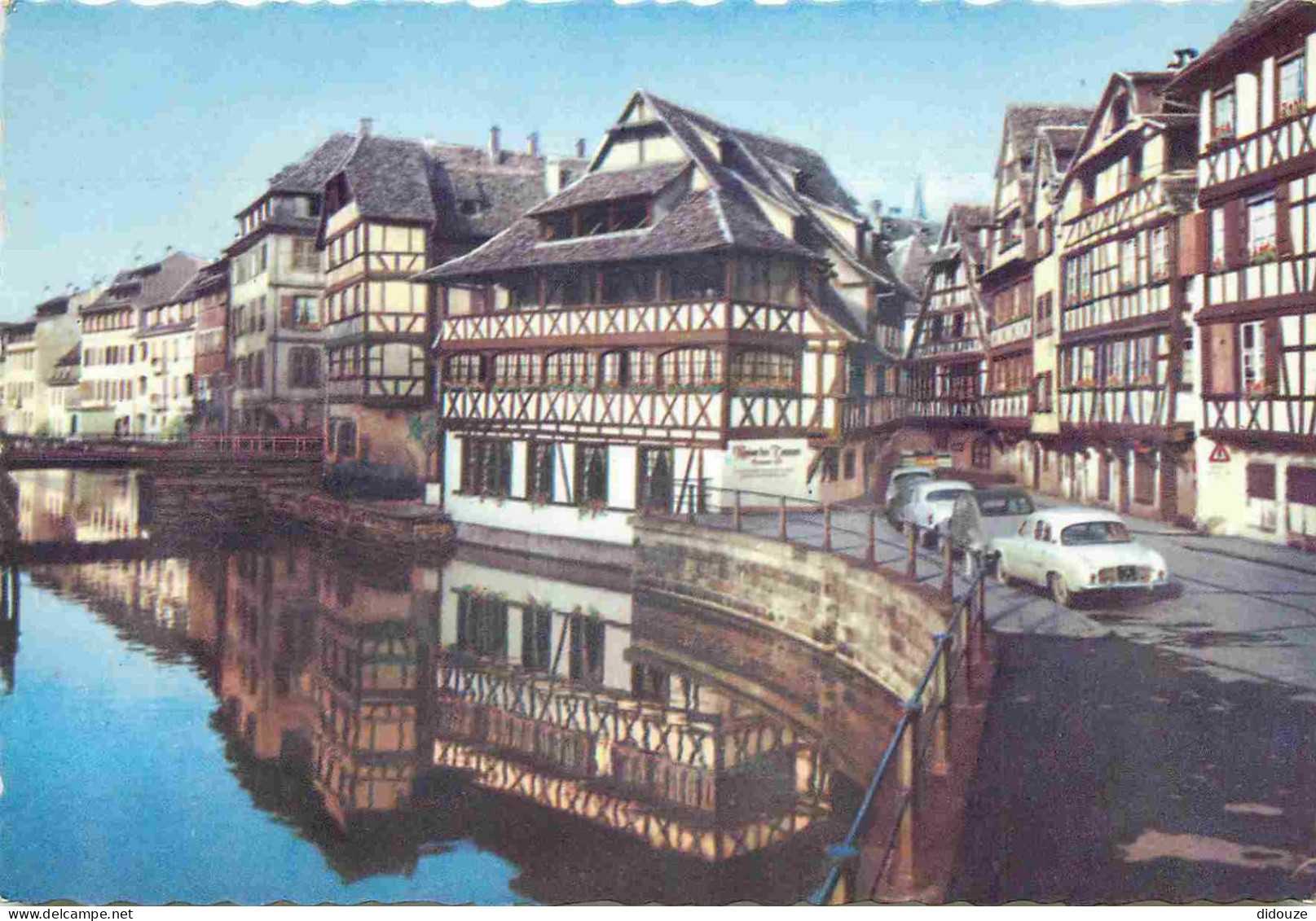 Automobiles - Strasbourg - La Maison Des Tanneurs - Carte Dentelée - CPSM Grand Format - Voir Scans Recto-Verso - Voitures De Tourisme