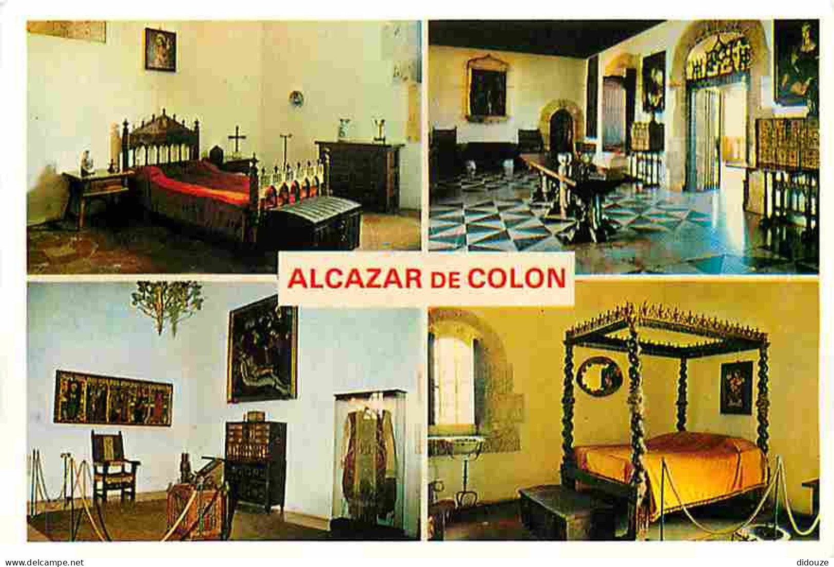 République Dominicaine - Alcazar De Colon Por Dentro Inside Columbu's Home - Multivues - CPM - Voir Scans Recto-Verso - Dominicaine (République)