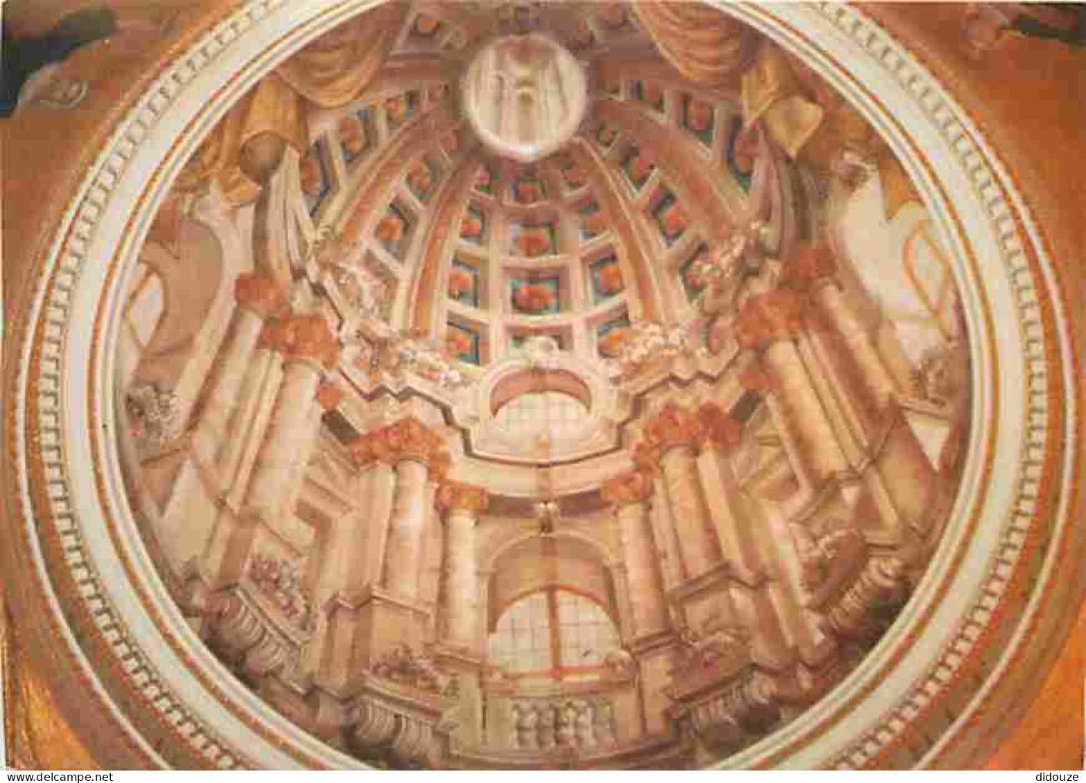 Malte - Gozo - The Cathedral Victoria - Trompe L'Oeil Painting Of Cupola - CPM - Voir Scans Recto-Verso - Malta