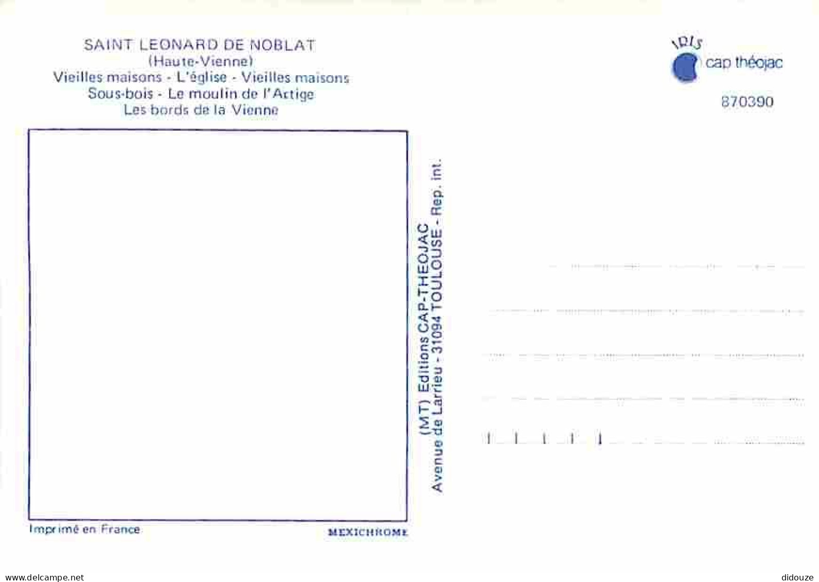 87 - Saint Léonard De Noblat - Multivues - Carte Neuve - CPM - Voir Scans Recto-Verso - Saint Leonard De Noblat