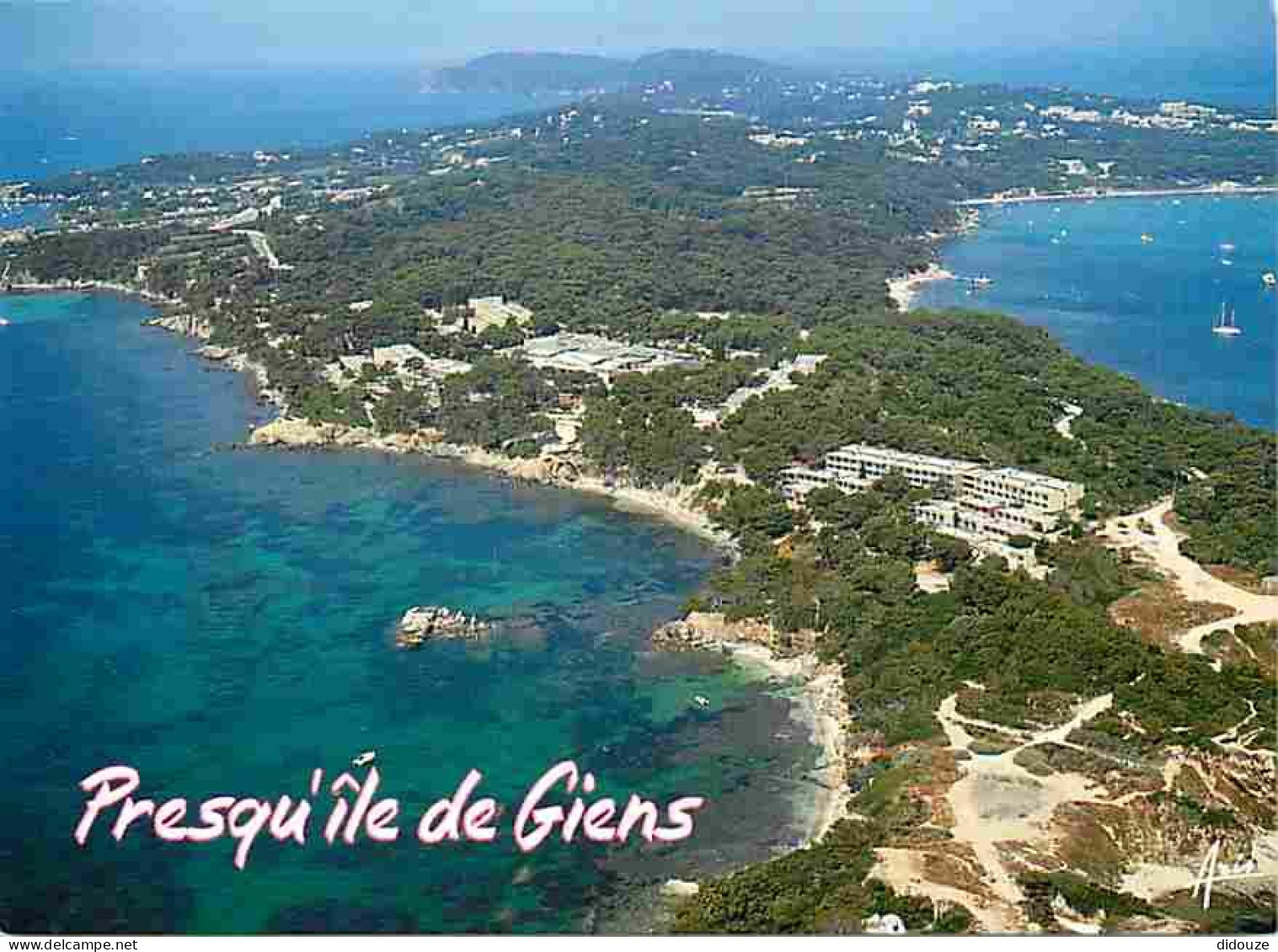 83 - Hyères Les Palmiers - Presqu'ile De Giens - Vue Aérienne - CPM - Voir Scans Recto-Verso - Hyeres