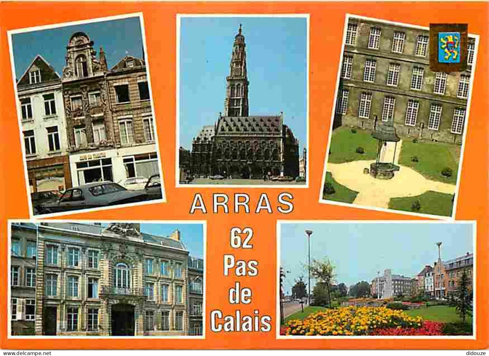 62 - Arras - Multivues - Automobiles - Blasons - CPM - Voir Scans Recto-Verso - Arras
