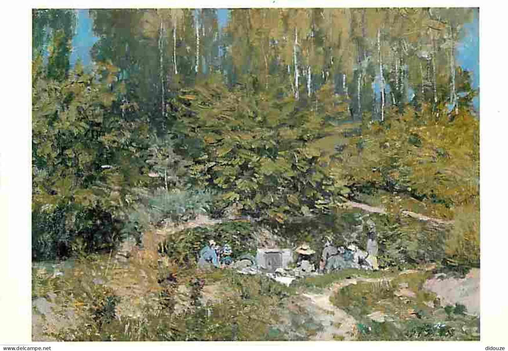 Art - Peinture - Alfred Sisley - Les Lavandières - CPM - Voir Scans Recto-Verso - Paintings