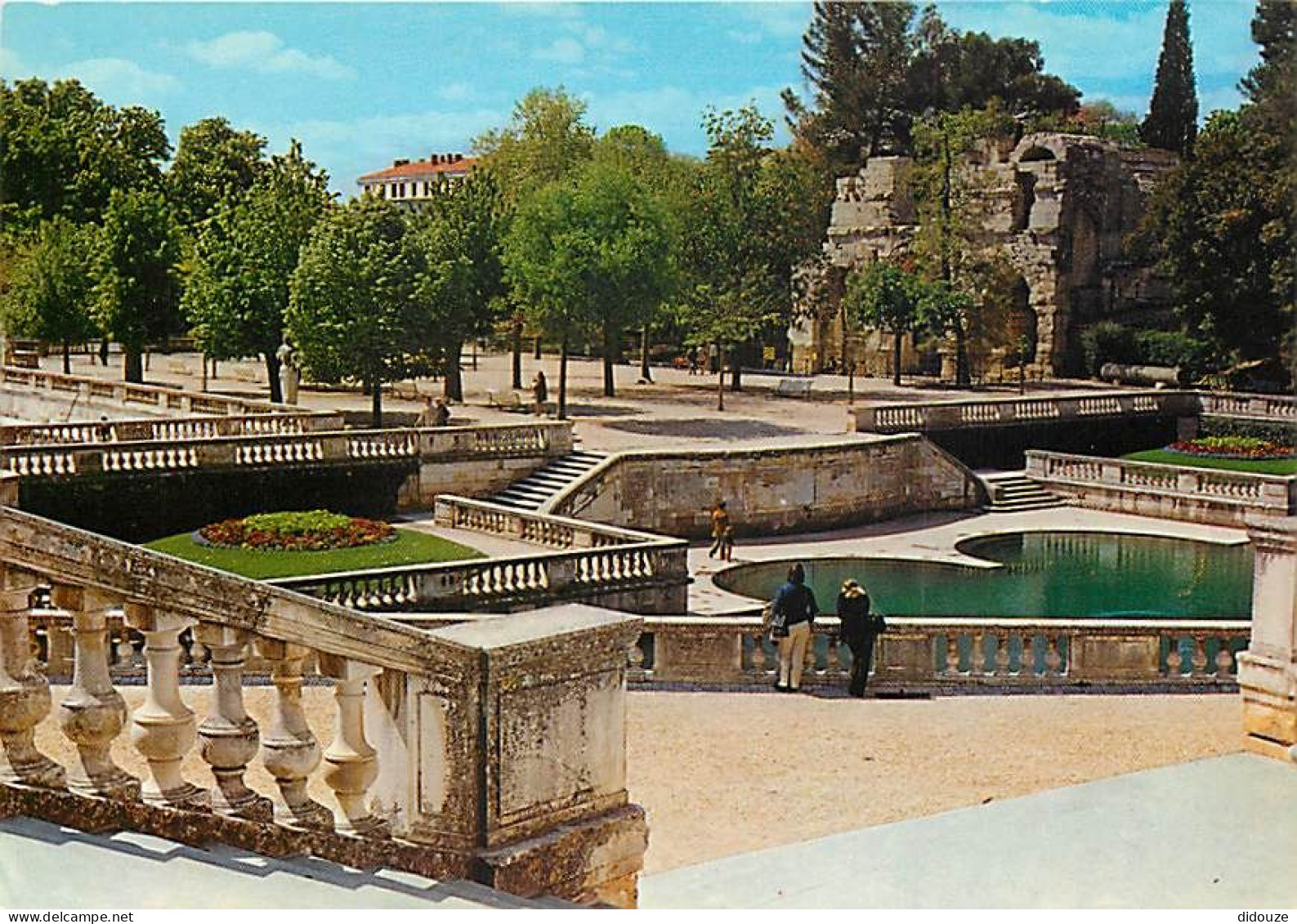 30 - Nimes - Les Jardins De La Fontaine - La Source Et Le Temple De Diane - Carte Neuve - CPM - Voir Scans Recto-Verso - Nîmes