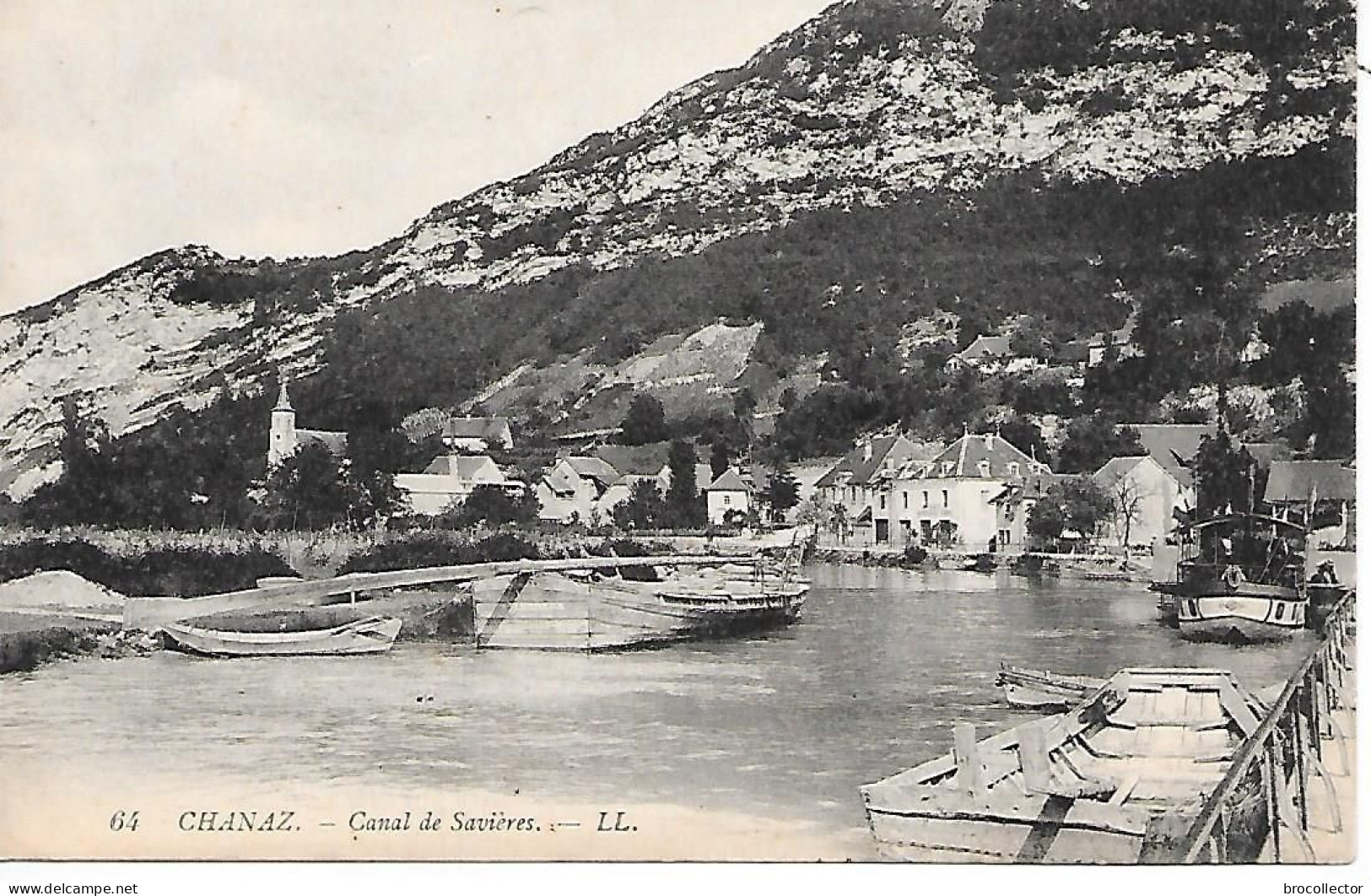 CHANAZ ( 69 ) - Le Canal De Savières ( Péniches ) - Houseboats