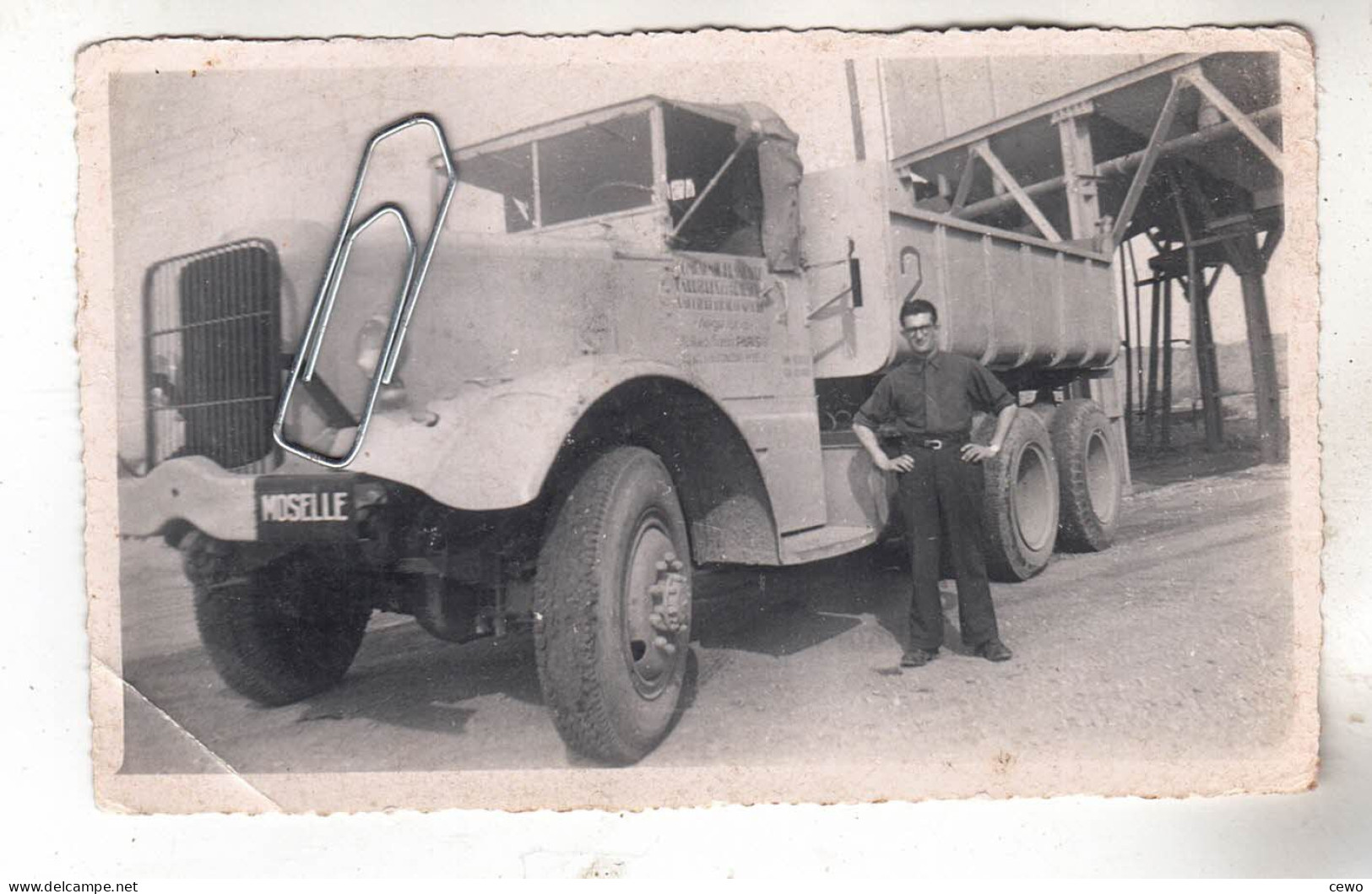 PHOTO VOITURE  ANCIENNE CAMION ANCIEN A IDENTIFIER - Cars