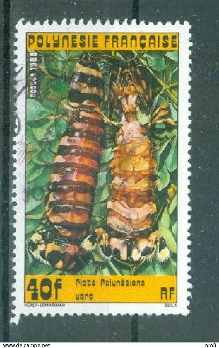 POLYNESIE - N°295 Oblitéré. Plats Polynésiens (III). - Used Stamps