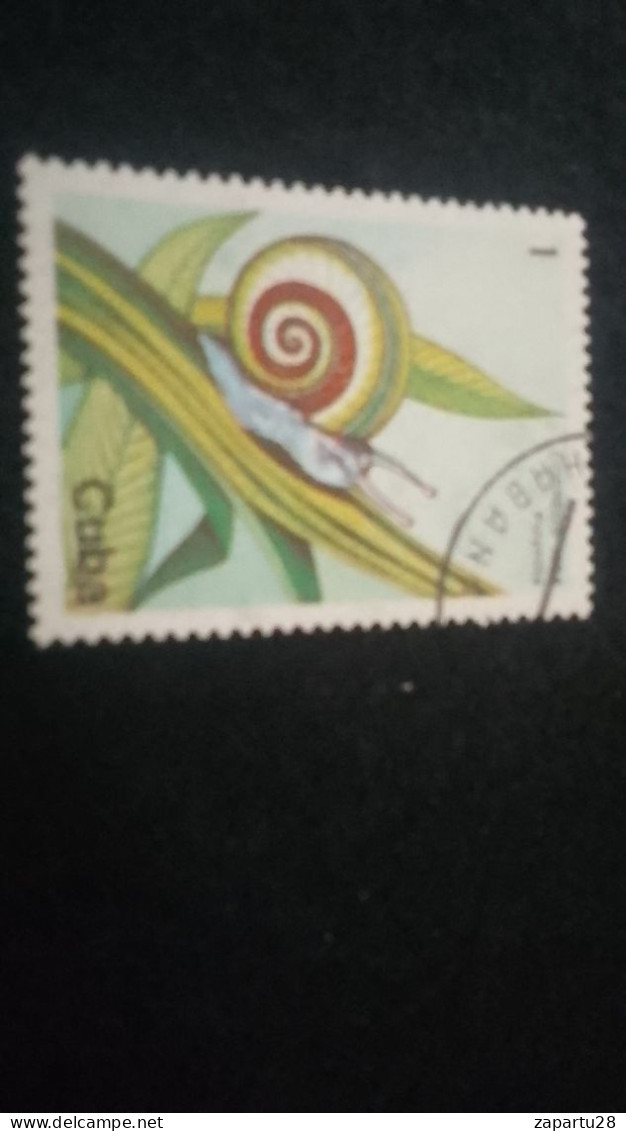 CUBA- 1980-90   1  C.     DAMGAlı - Gebraucht