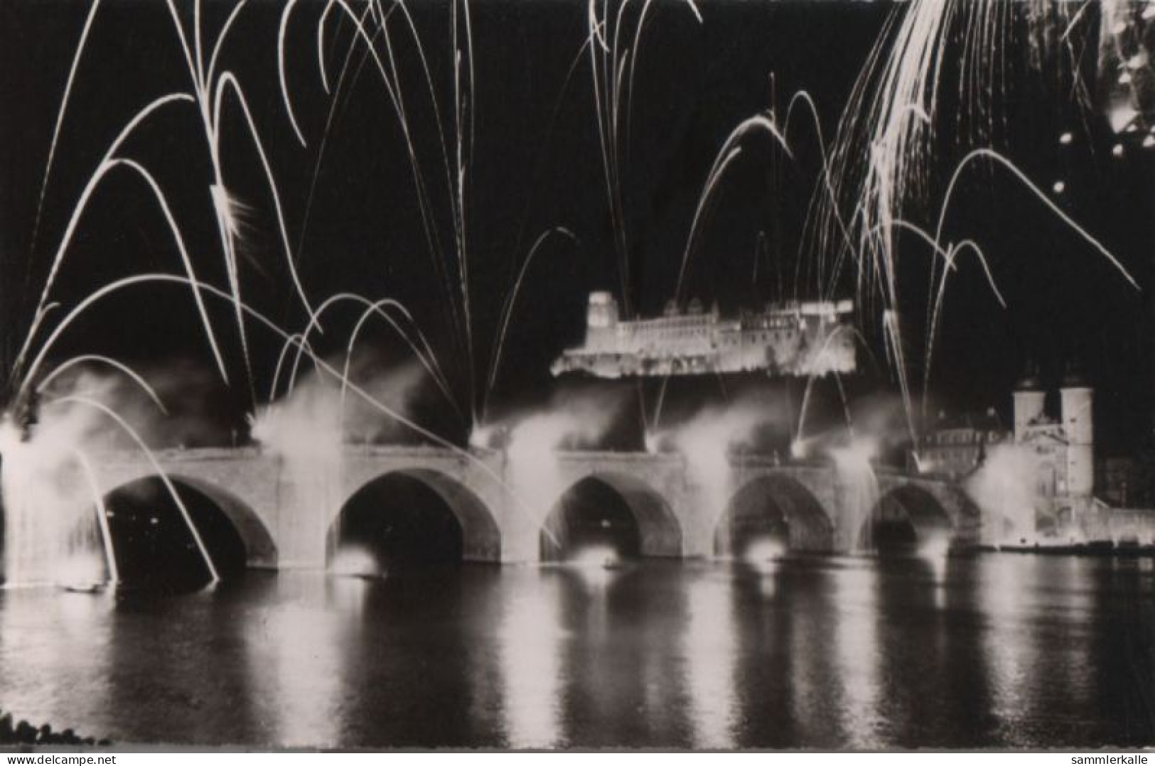 59454 - Heidelberg - Schlossbeleuchtung - Ca. 1960 - Heidelberg