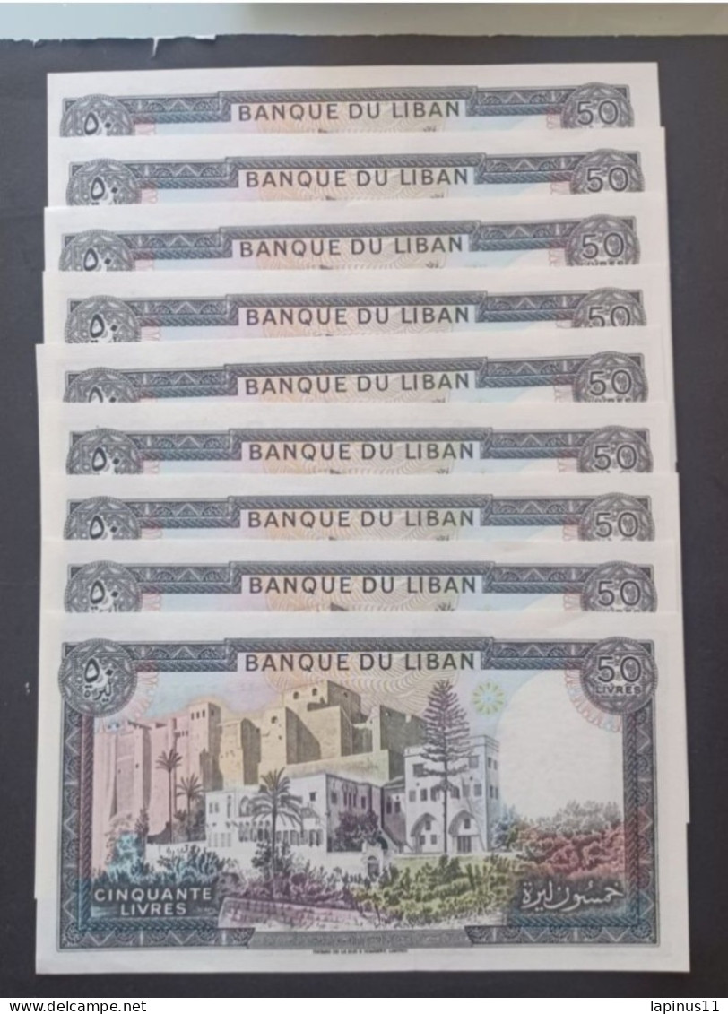 BANKNOTE LEBANON لبنان LIBAN 1988 50 LIVRES NOT CIRCULATED - Libanon