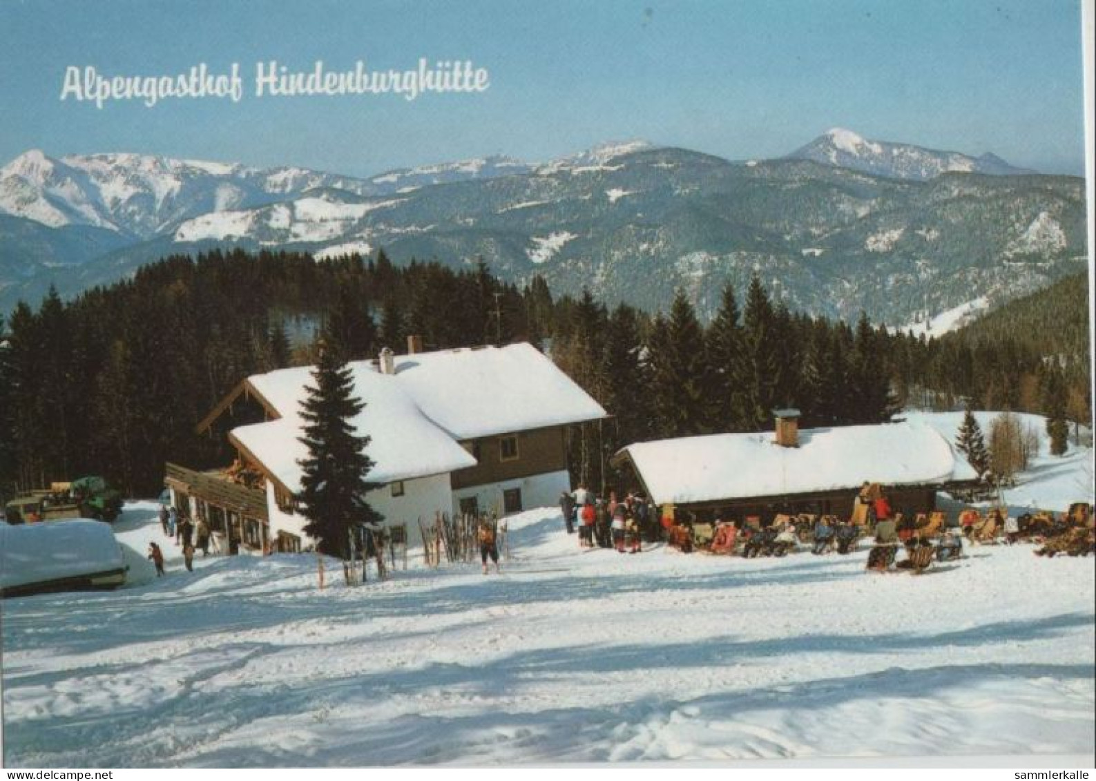 98355 - Reit Im Winkl - Alpengasthof Hindenburghütte - 1992 - Reit Im Winkl
