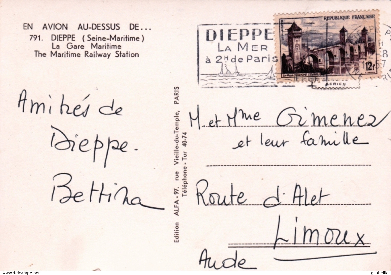 76 - DIEPPE - La Gare Maritime  - Dieppe
