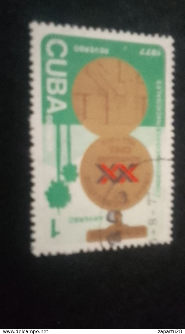 CUBA- 1980-90   1  C.     DAMGAlı - Used Stamps