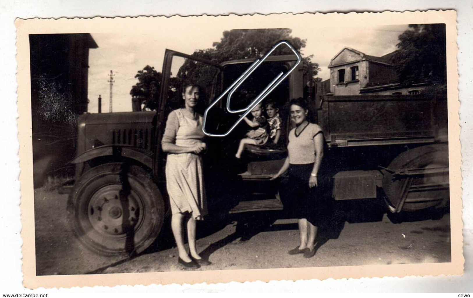 PHOTO VOITURE  ANCIENNE  CAMION ANCIEN - Automobile