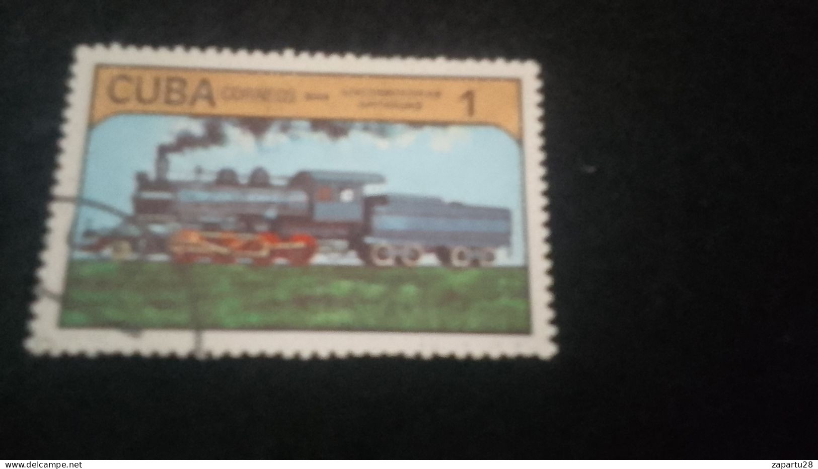 CUBA- 1980-90   1  C.     DAMGAlı - Gebraucht