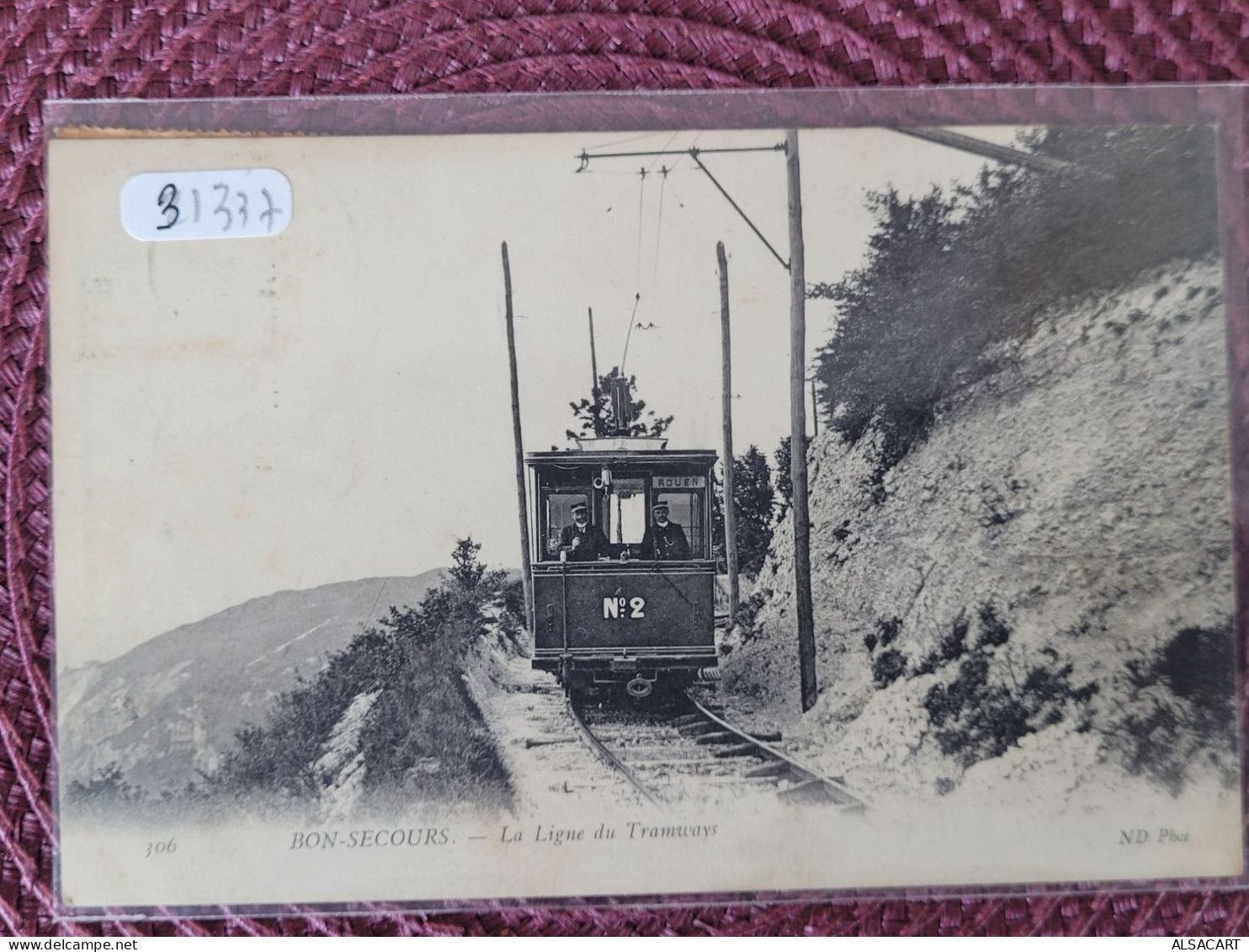 Bonsecours , La Ligne Du Tramway - Bonsecours