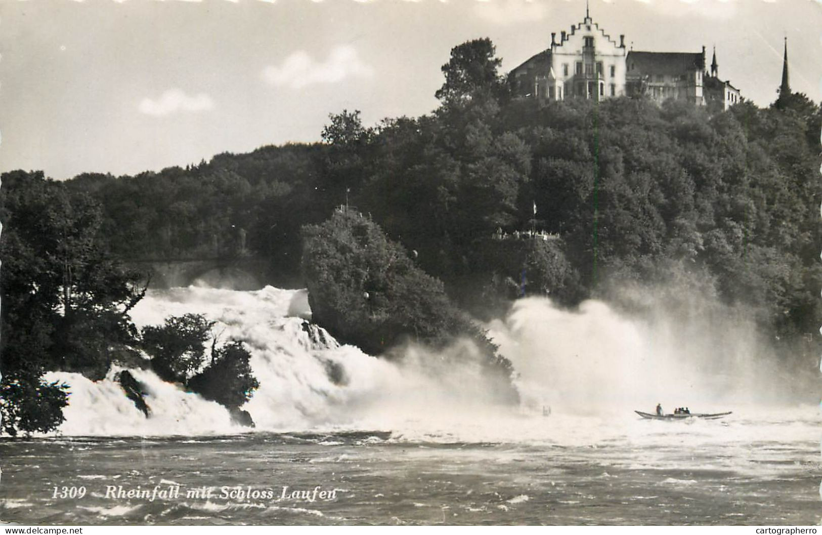 Switzerland Rheinfall Mit Schloss Laufen - Autres & Non Classés