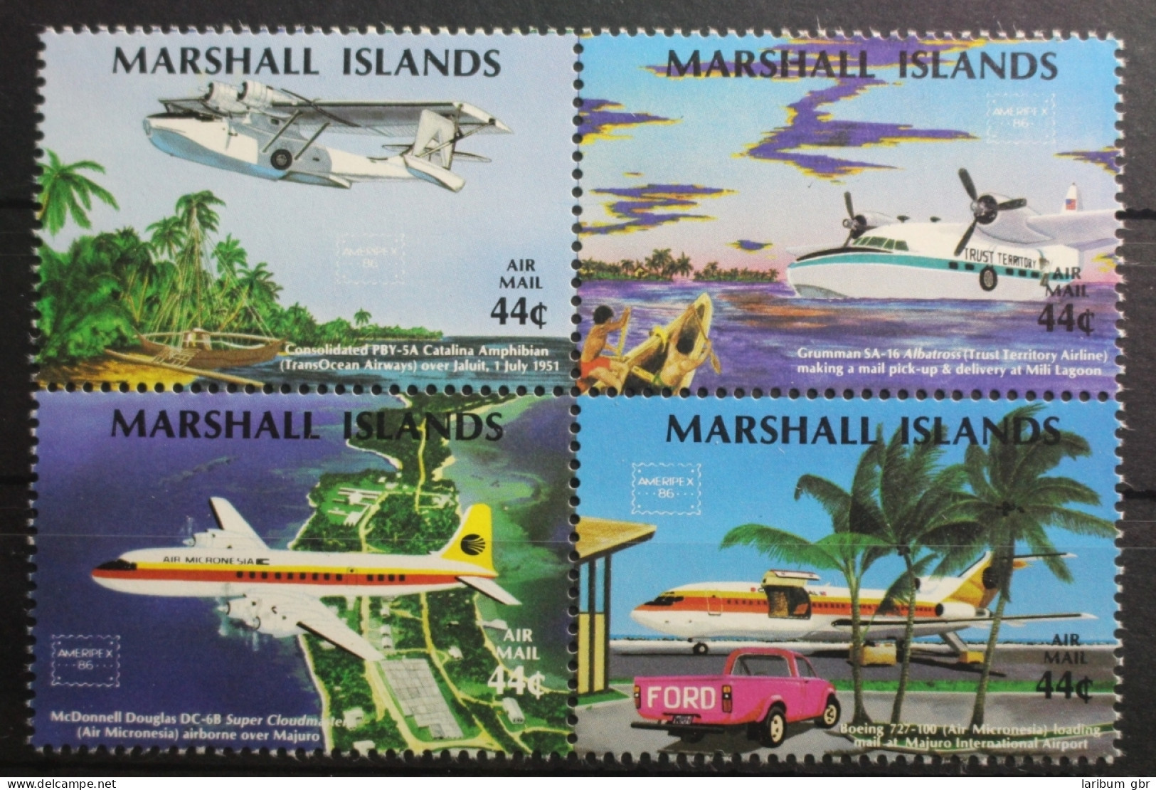 Marshall-Inseln 73-76 Postfrisch #SH500 - Marshallinseln