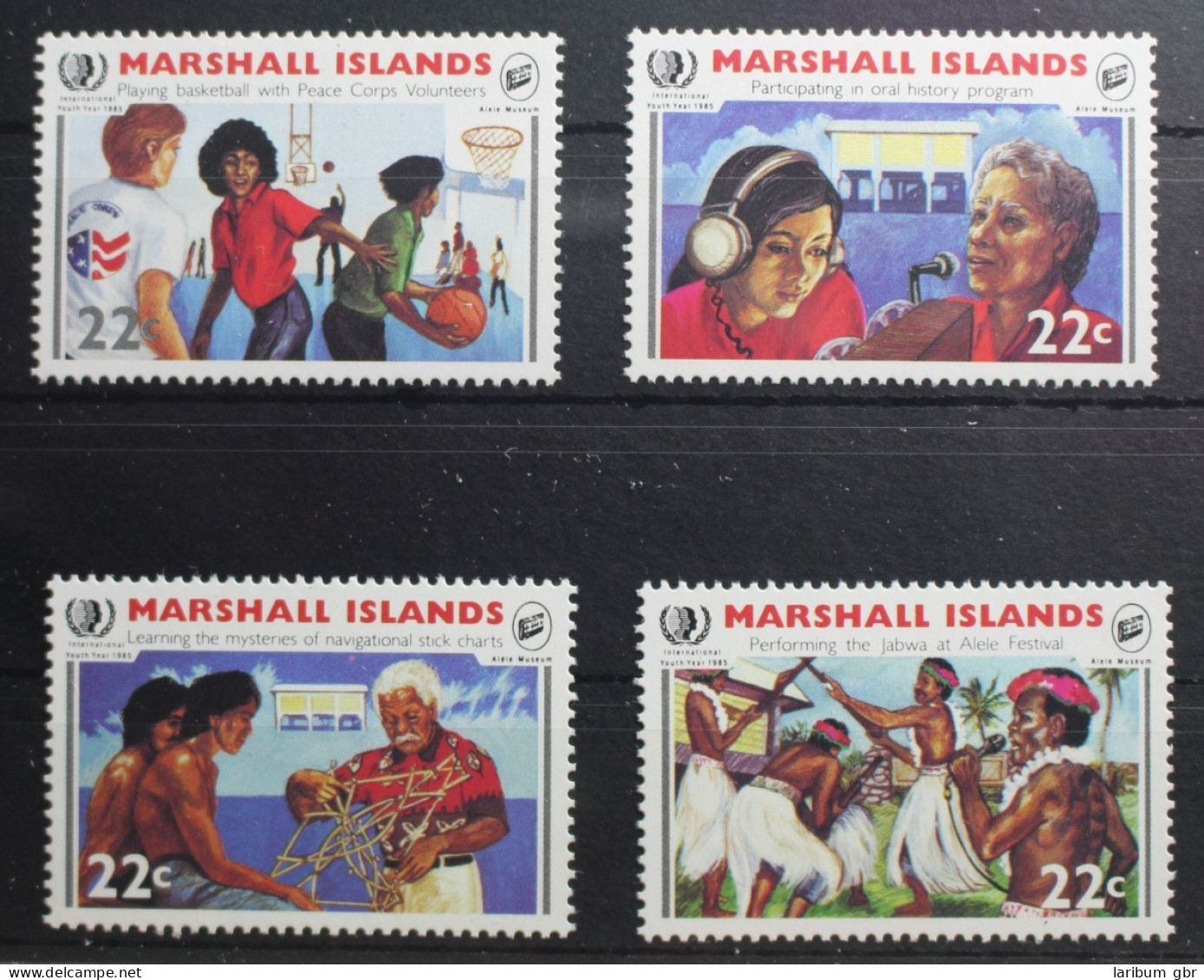 Marshall-Inseln 54-57 Postfrisch #SH491 - Marshall Islands
