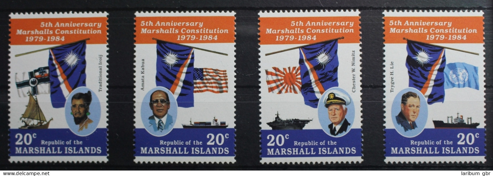 Marshall-Inseln 27-30 Postfrisch #SH480 - Islas Marshall