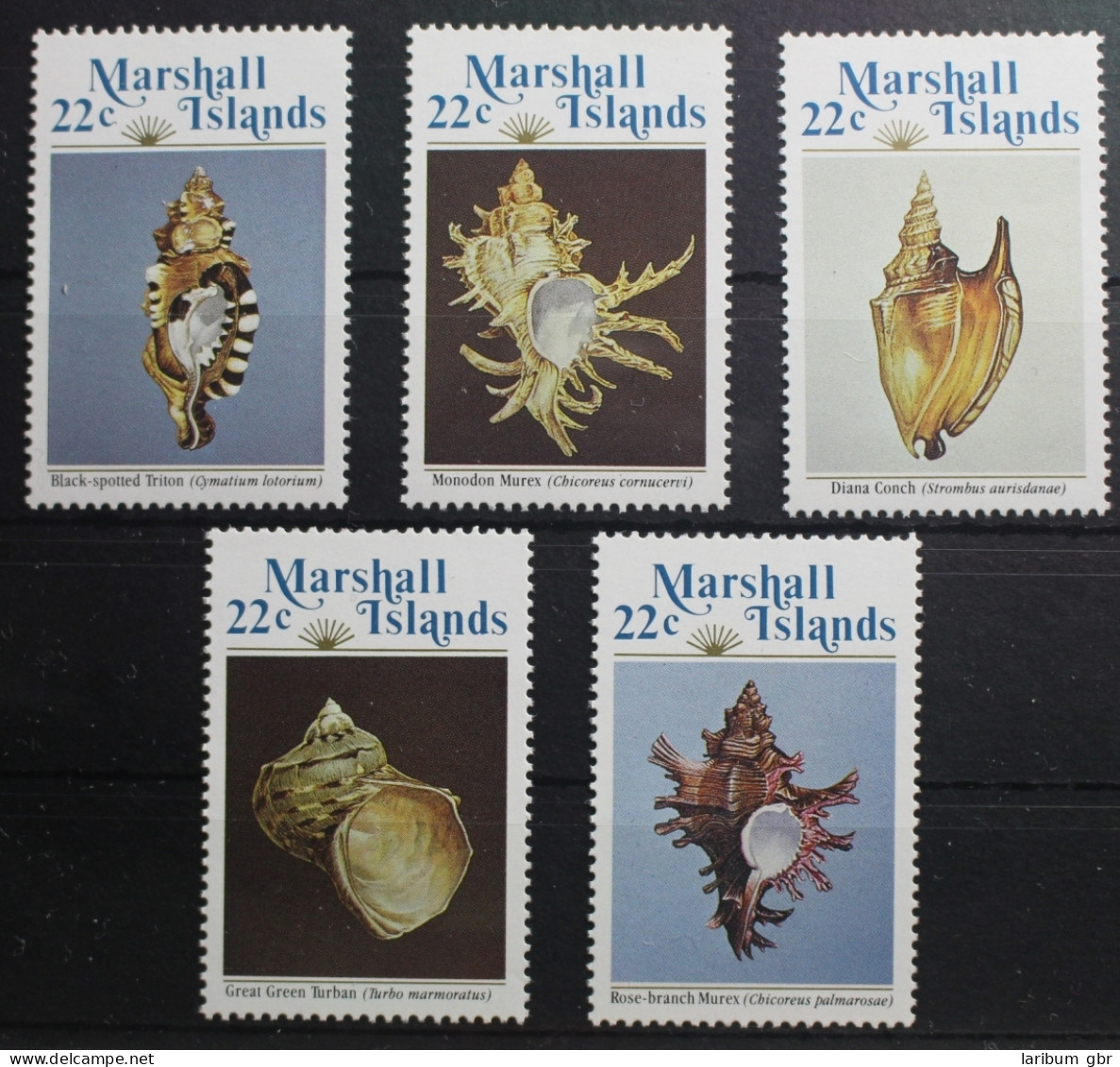 Marshall-Inseln 35-39 Postfrisch #SH483 - Marshall
